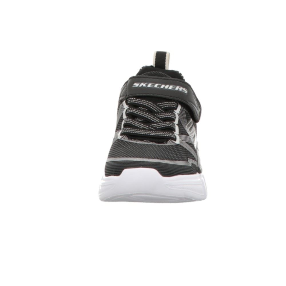 Skechers Lights Flex Glow - Sneaker schwarz und blau Blinker 90542L  