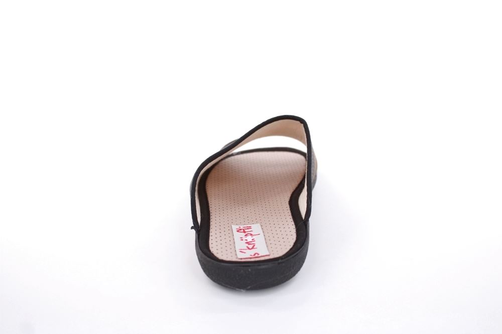 s`knöpli Herren Pantolette Hausschuh schwarz S13 AC10860 
