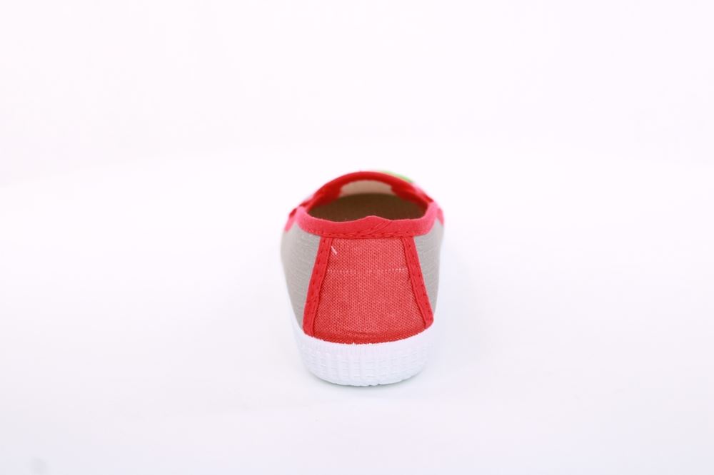 s`knöpfli Kinder Hausschuh Schlupfschuh Fussball- Motiv grau S13 V28902 