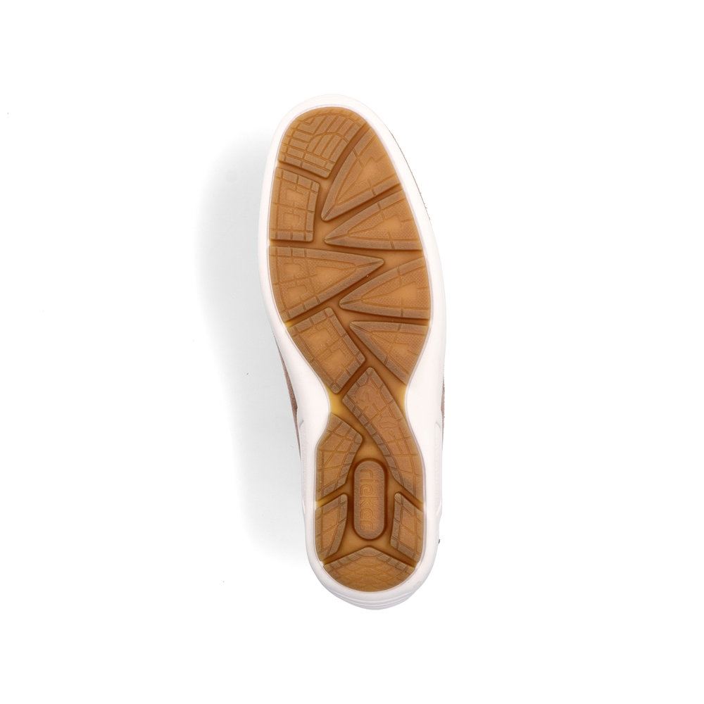 Rieker Antistress Slipper Rauleder beige S13 09050-64 