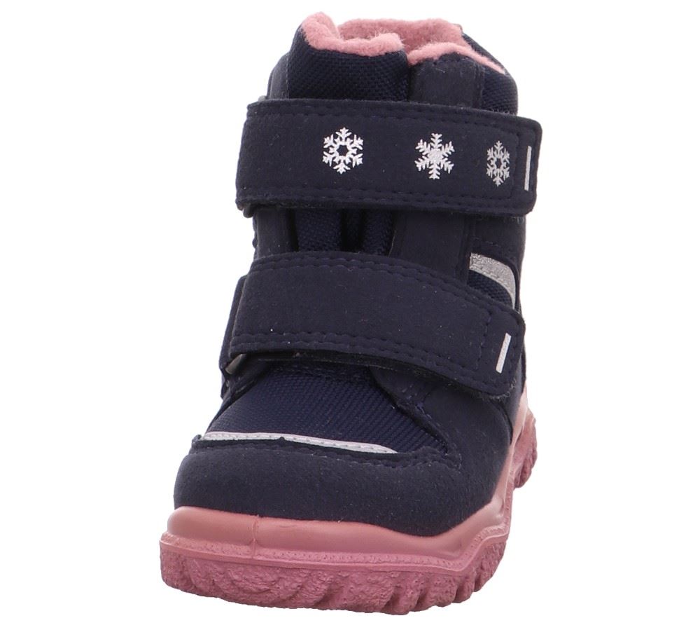 superfit HUSKY Mädchen Winterstiefel Wasserdicht Gore Tex Blau Rosa 1-000045-8010 