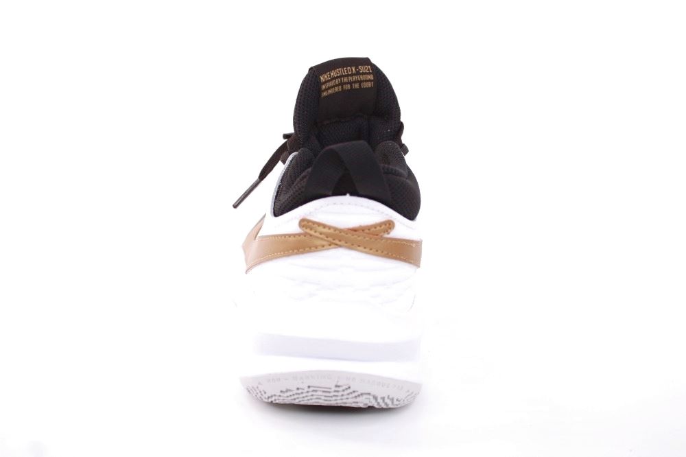 Nike TEAM HUSTELD D10 (GS) Kinder Sneaker schwarz gold S12 CW6735 