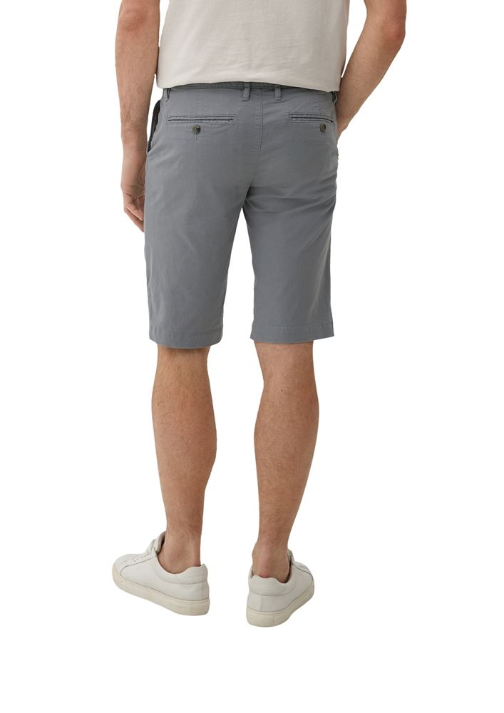 s.Oliver Herren Bermuda-Chino Slim blau, grau S13  2132920 