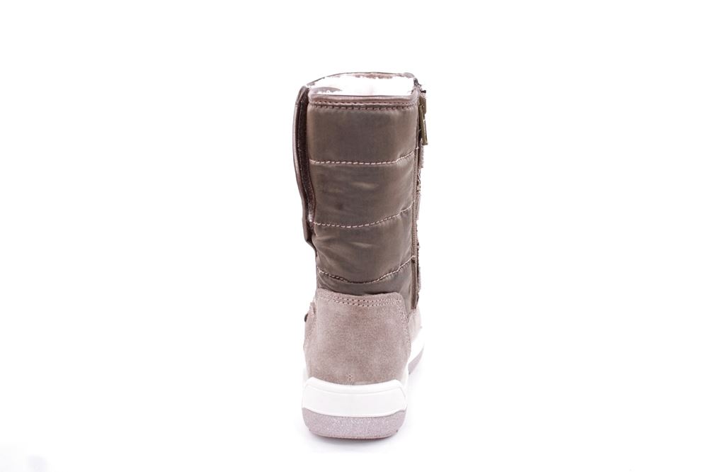 IMAC Kinder- Mädchen- Stiefel Schnellschnürung TEX- Membran Warmfutter Blumenmuster beige S22 281438 30 | marmotta rosa | 