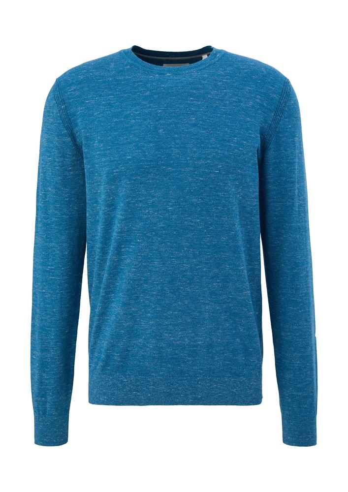 s.Oliver Strickpullover in melierter Optik S22 2124527 XL | 01W1 WHITE | 