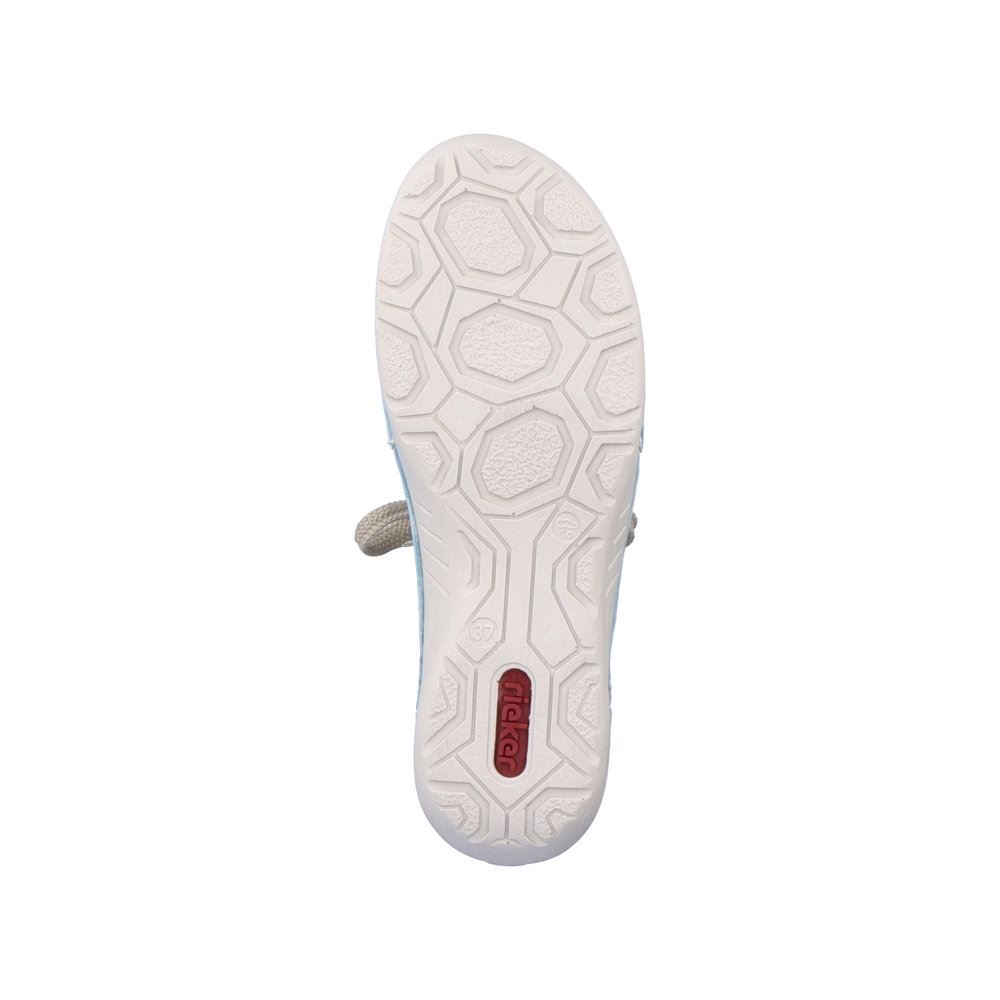 Rieker Antistress Damen Slipper Halbschuh sportlich blau S13  52573-10 