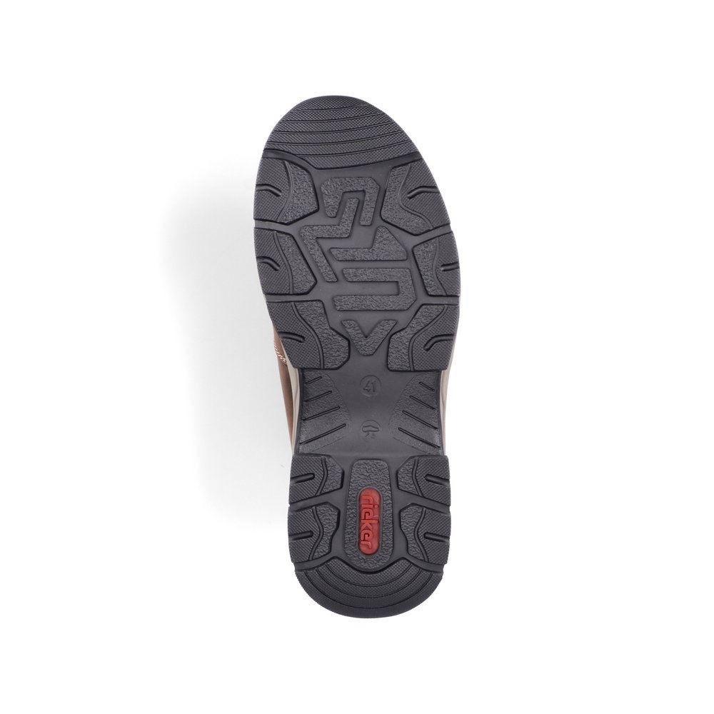 Rieker Antistress Herren Schnürboot Schnürschuh Lammwolle Leder TEX- Membran braun S21 F4332-26 40 | cigar/kastanie/ | G