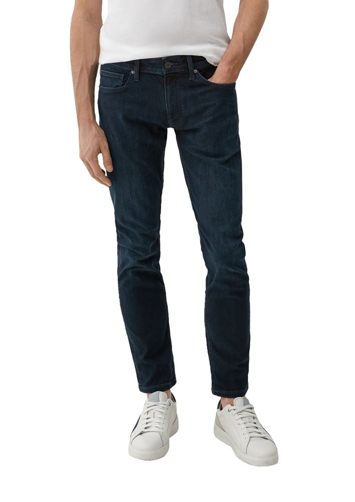 s.Oliver Herre Slim: 5-Pocket-Jeans aus Hyperstretch blau S13 2126738 