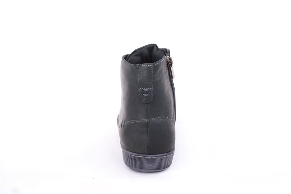 Andrea Conti Damen Stiefeletten Schnürschuh Leder bequem grau S22 0344900261 
