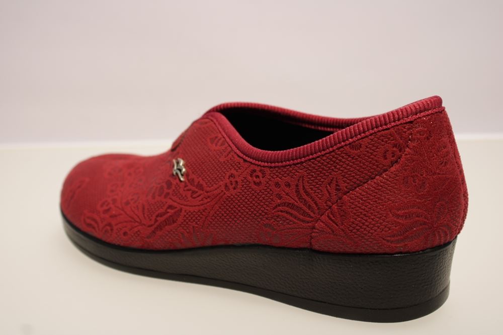 Fly Flot Hausschuh rot 863907 36 | bordo | 