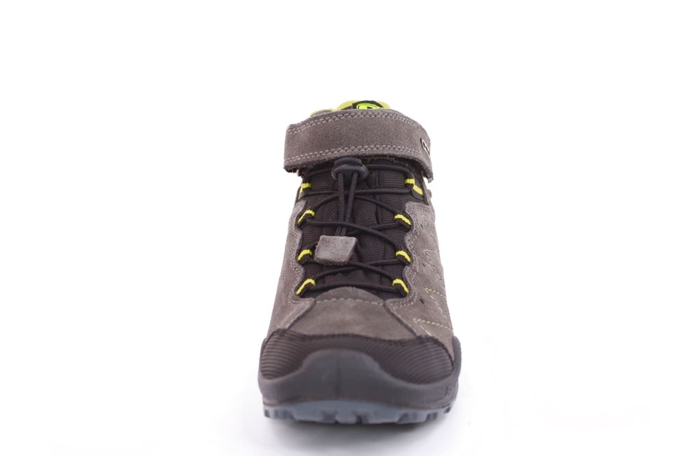 IMAC Kinder Outdoor- Schuh Wander- Schuh Klettverschluss TEX- Membran grau, pink, beige S22 282358 