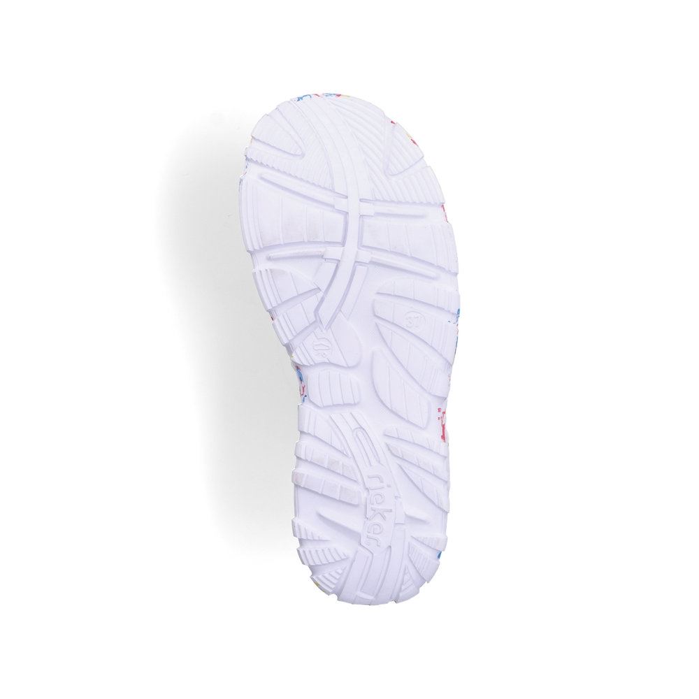Rieker Antistress Damen Trekkingsandale ultraleicht  Gummibänder gelb S13 67898-68 