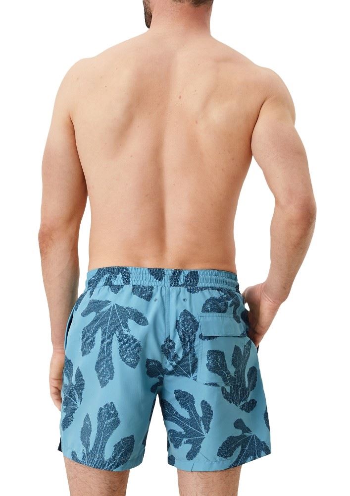 s.Oliver Herren Badehose Netzfutter gemustert lila,blau S12 2114122 XL | 47A0 purple AOP | 