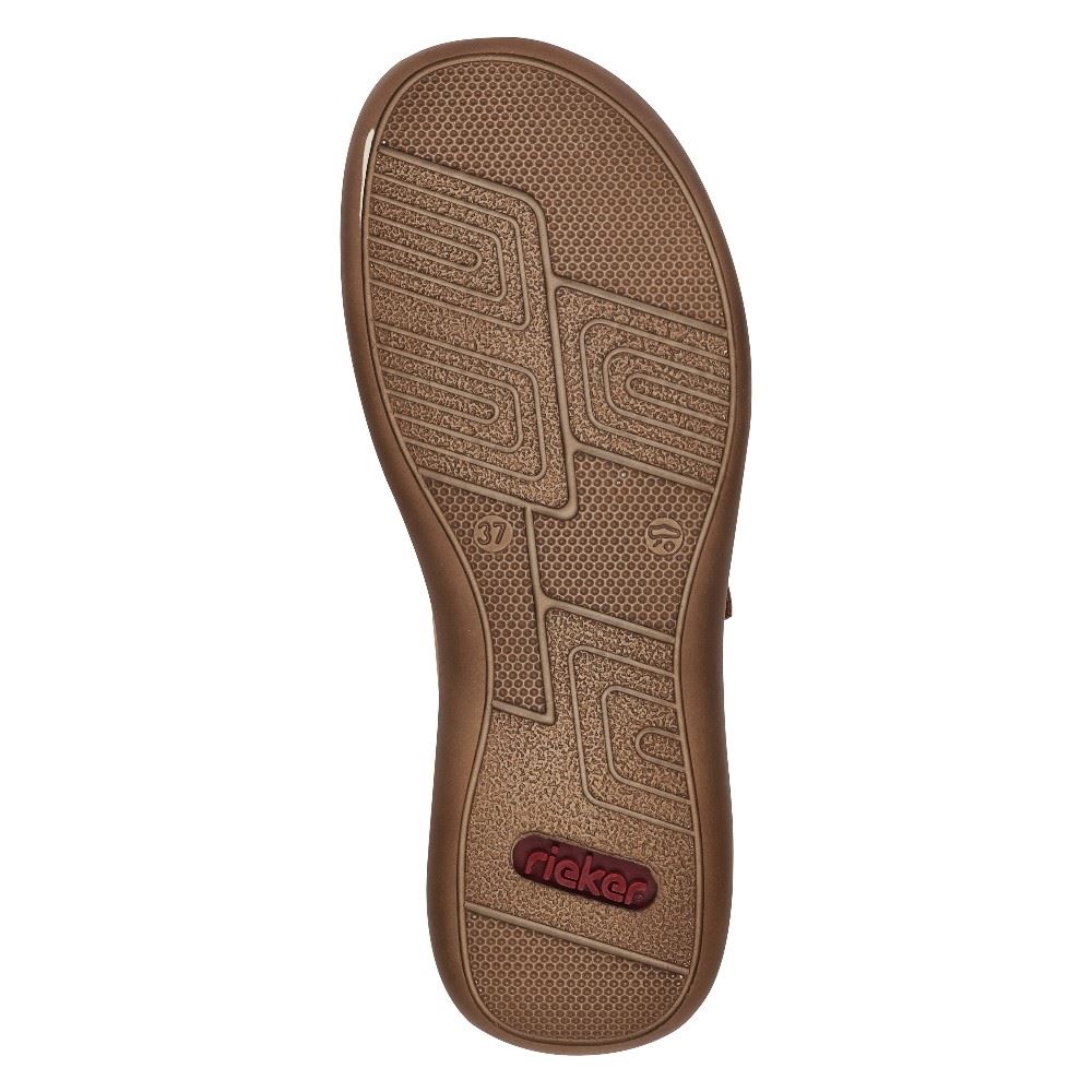 Rieker Antistress Damen Clogs braun S12 46468-24 