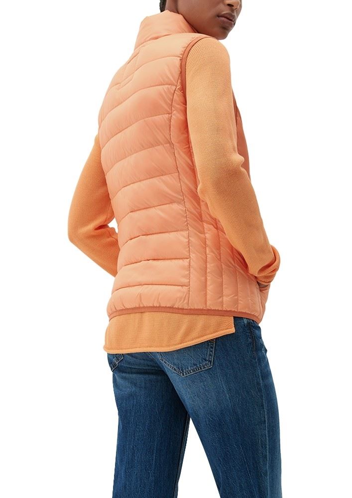 QS designed by Outdoor- Weste  weiß, orange, orange, lila, grün, schwarz S13 2123928 XXL | 2130 ORANGE | 