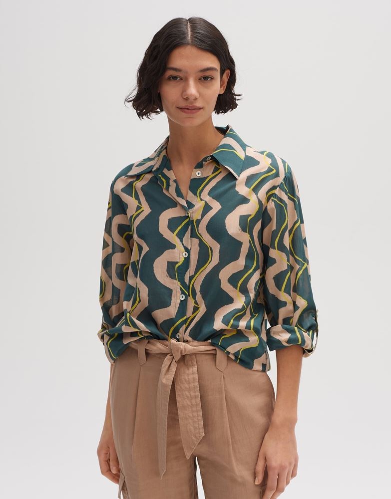 OPUS Printbluse Fumine wave S13 2454911411189 