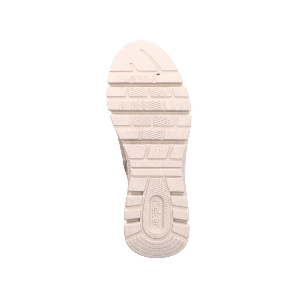 Rieker Antistress Damen Schürboot Schnürstiefelette TEX- Membran Warmfutter beige S22 48034-20 36 | camel/nuss/beig | F