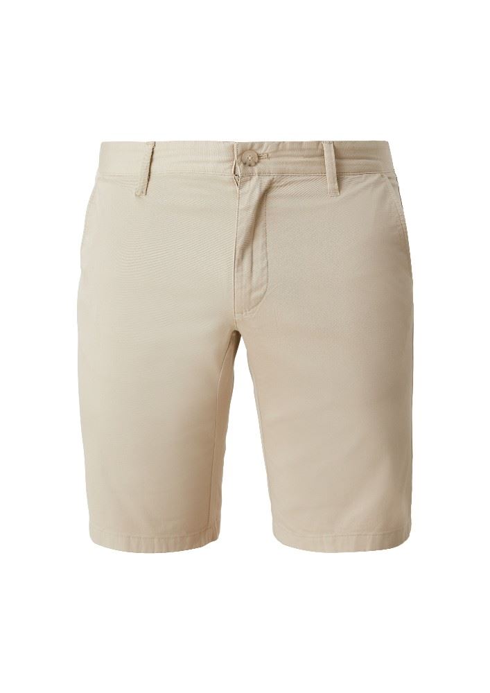 s.Oliver Bemuda Slim Fit Austin grün und beige 2113872 