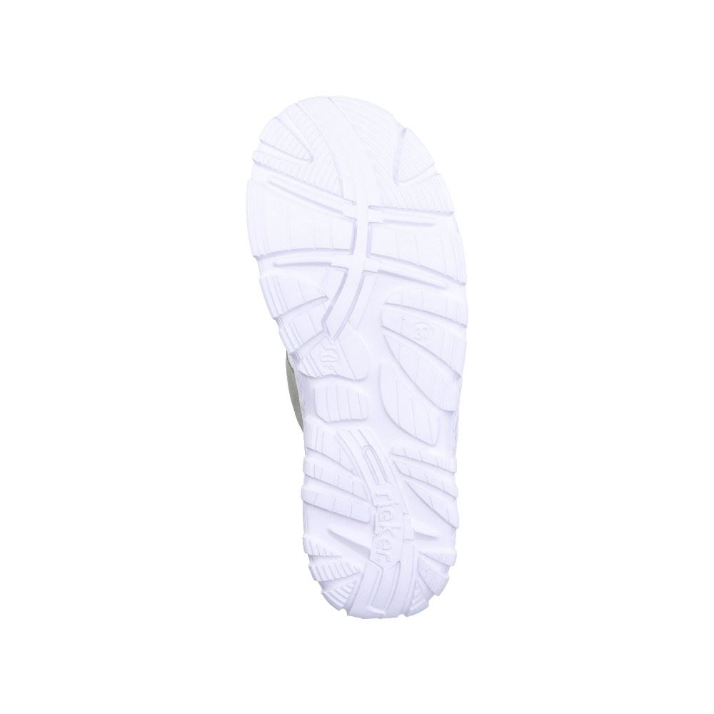 Rieker Antistress Damen Pantolette sportiv grün S12  67880-52 