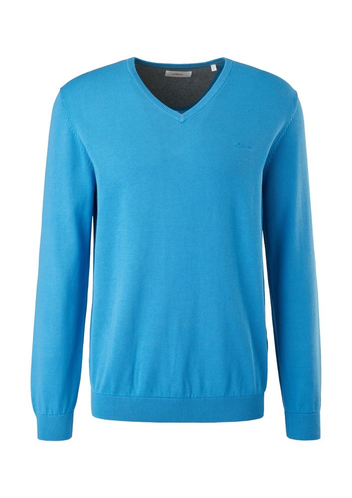 s.Oliver Feinstrickpullover mit V - Ausschnitt  Noos 2040666 