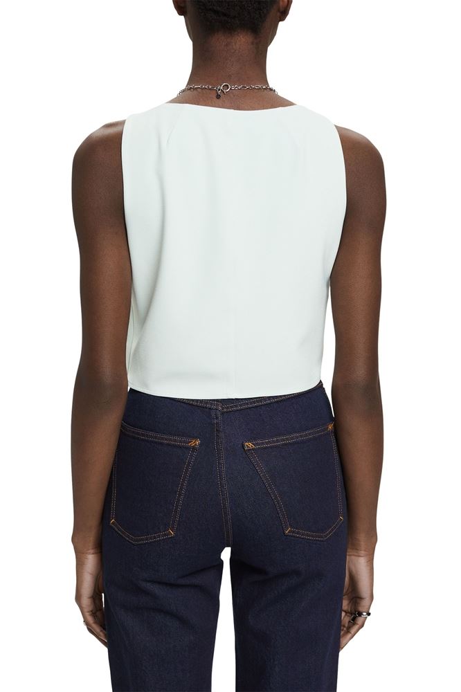 Esprit Bluse ärmellos verkürzte Form S13 023EO1F315 