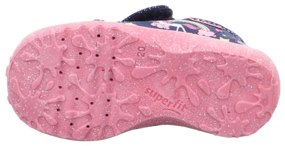 superfit Hausschuh SPOTTY BLAU 1-009246-8040 