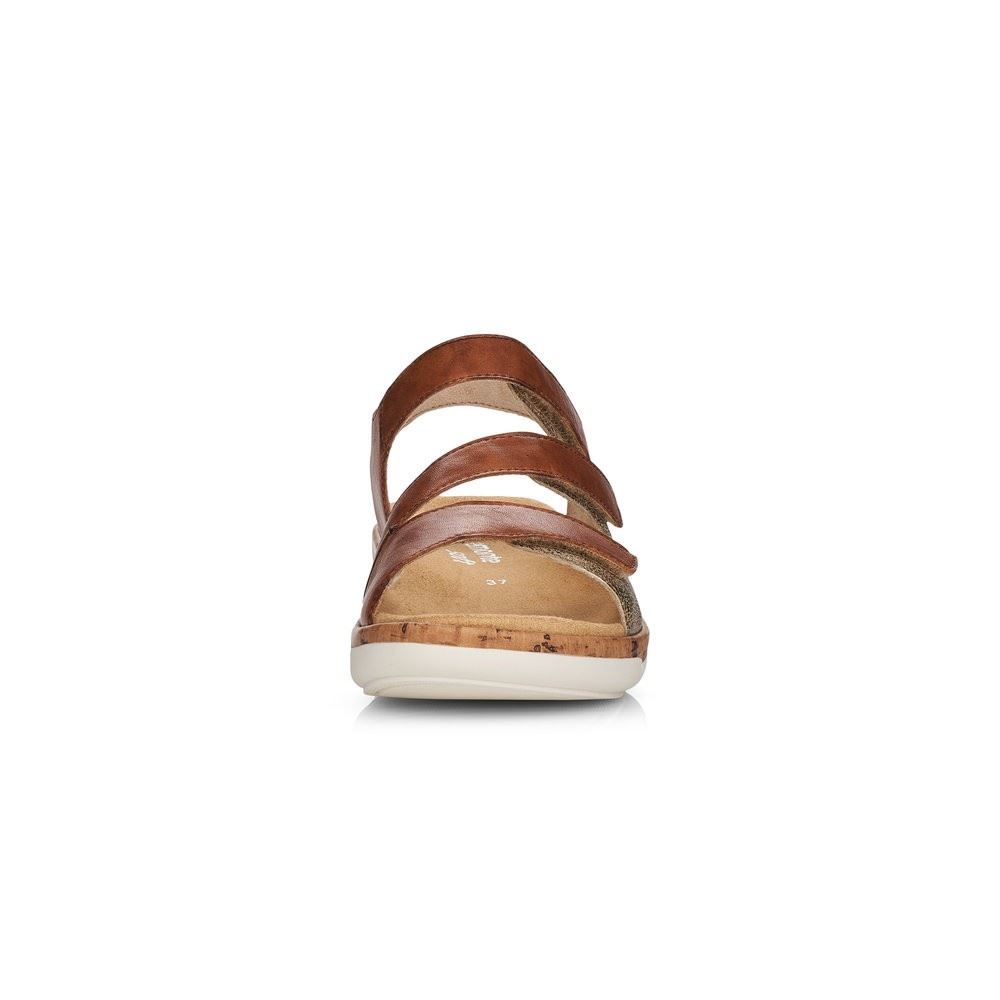Remonte Sandale bronze braun Kork Wechselfußbett  R6852-24 