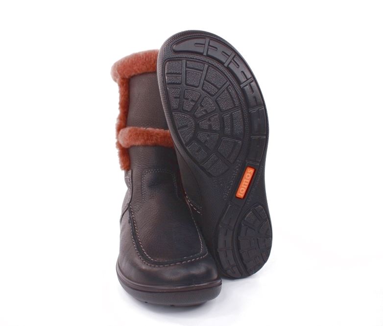 Jomos Damen Stiefel Leder Lammfell Comfortweite H schwarz S22 806503 41 | 000 schwarz | 