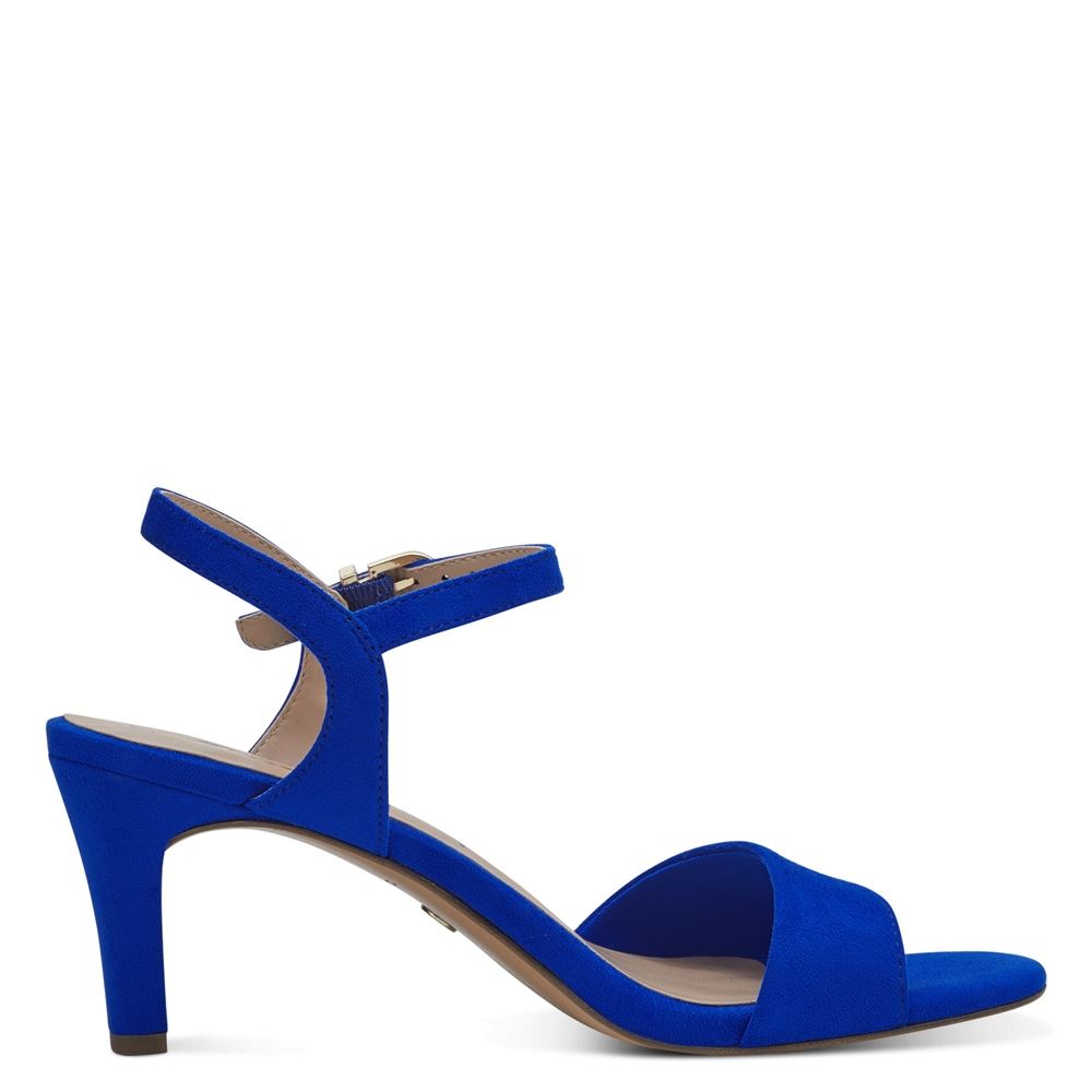 Tamaris Sandalette black, royal blue S13  1-1-28028-20 