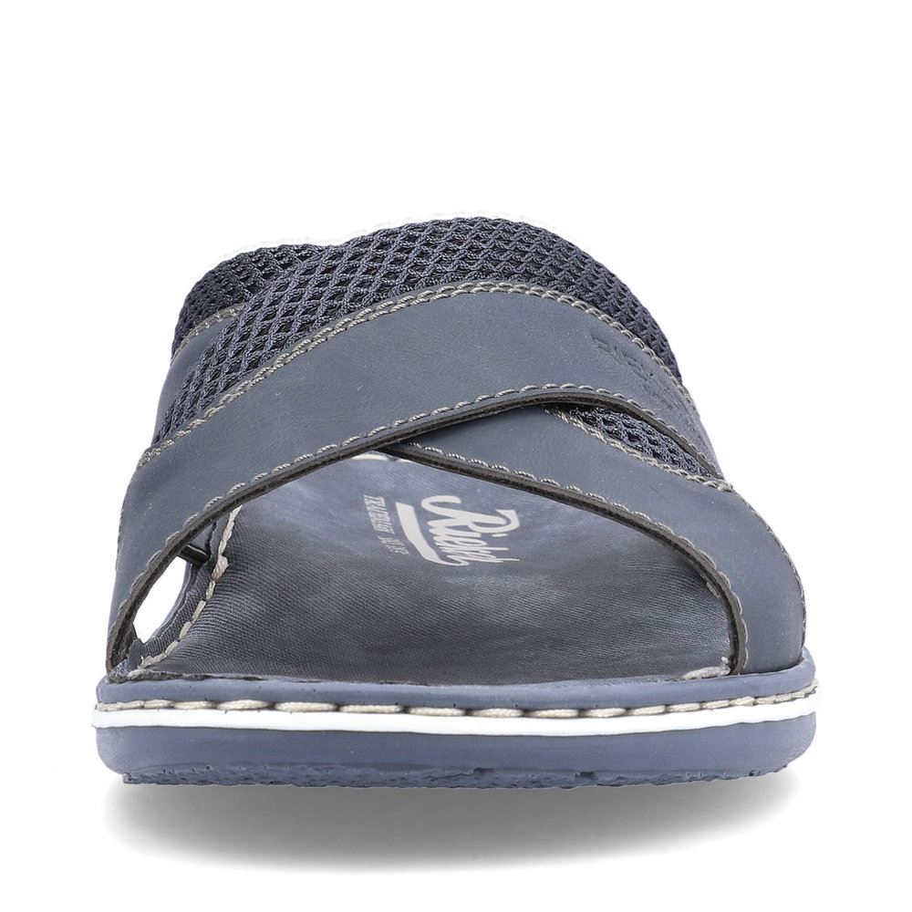 Rieker Herren Pantoletten marineblau S13  21090-14 