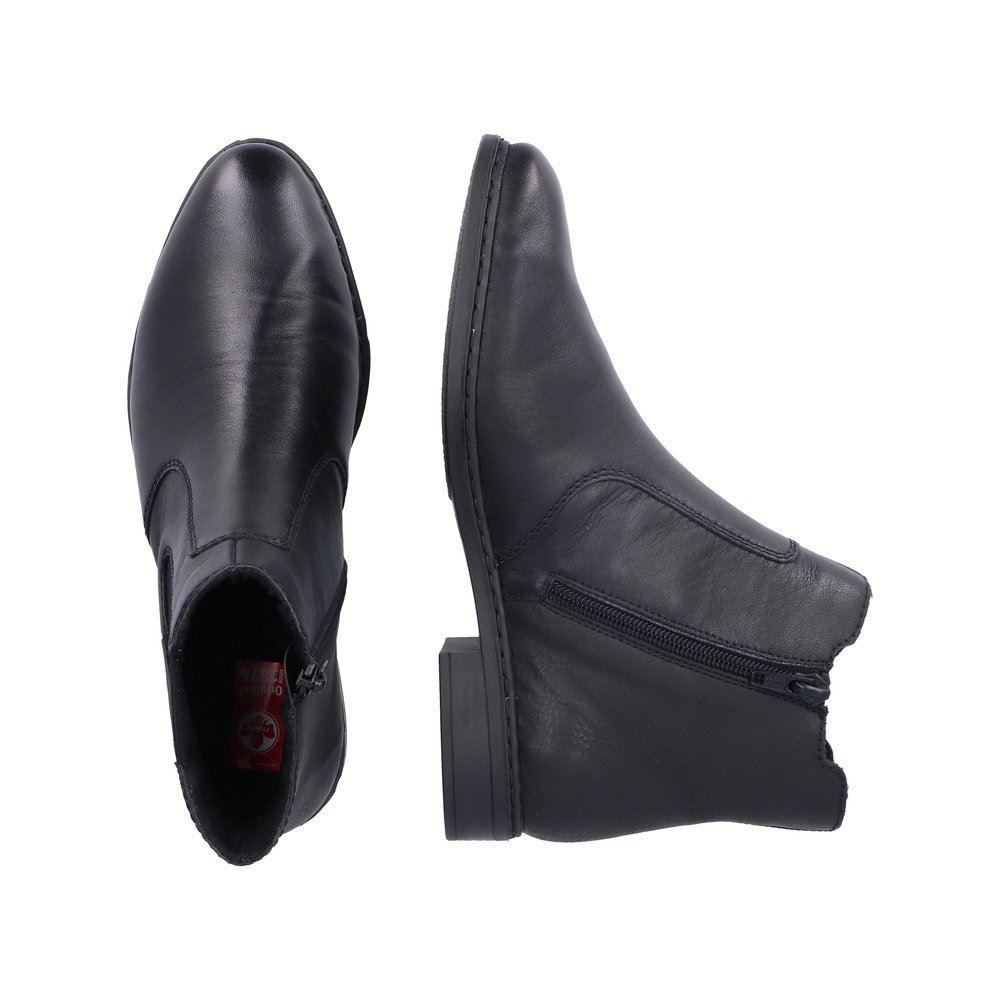 Rieker Antistress Damen Chelsea- Boots Leder schwarz S23 71670-00 