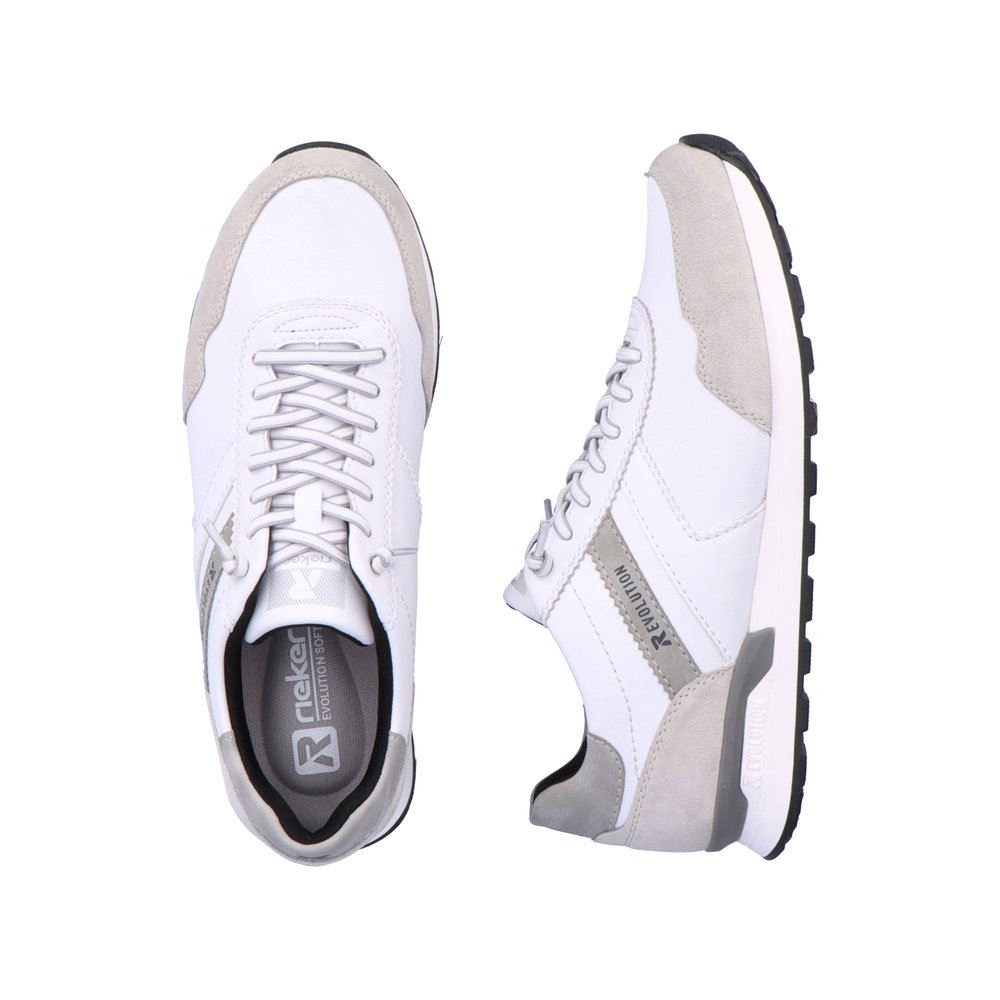 Rieker EVOLUTION Herren Sneaker Leder weiß S13 U0303-80 