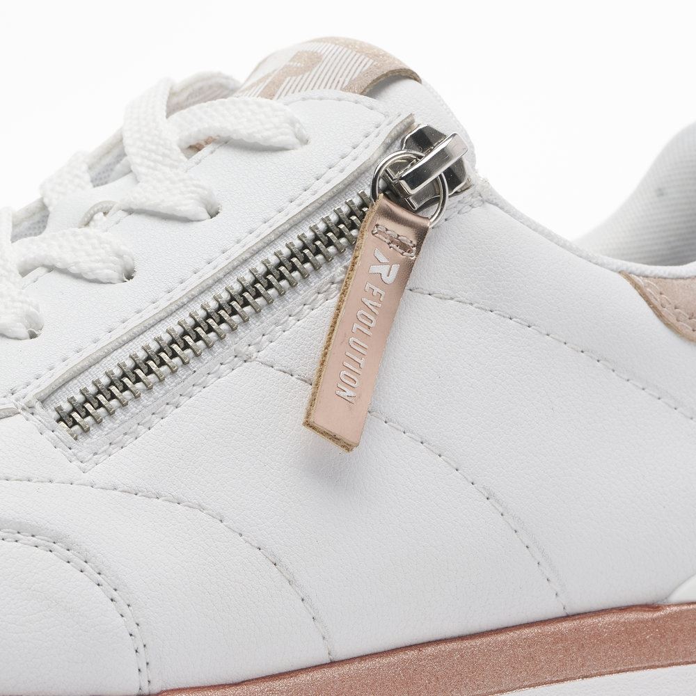 Rieker EVOLUTION Damen Sneaker Leder weiß S13 42505-80 