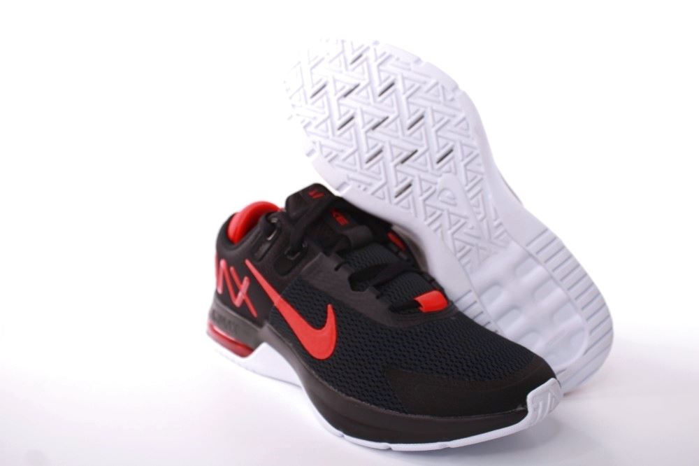 Nike AIR MAX ALPHA TRAINER 4 Herren Sneaker BLACK/ CHILE RED schwarz S12 CW3396 