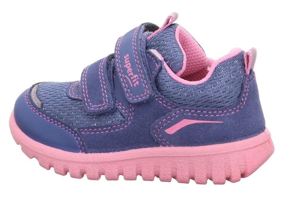SUPERFIT SPORT7 MINI Blau Rosa Sneaker 1-006194-8060 