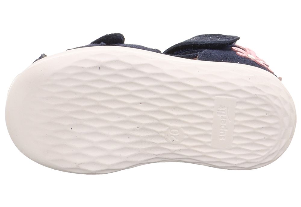 Legero Sandale mit Klettverschluss BUMBLEBEE - blau/rosa S13  1-000388-8000 