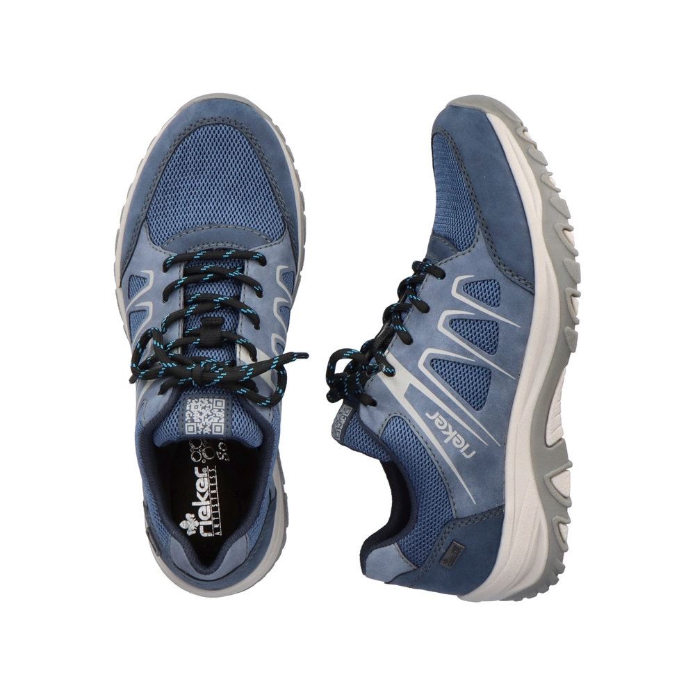 Rieker Antistress Damen Trekkingschuh Outdoorschuh TEX- Membran blau S13 M9601-14 