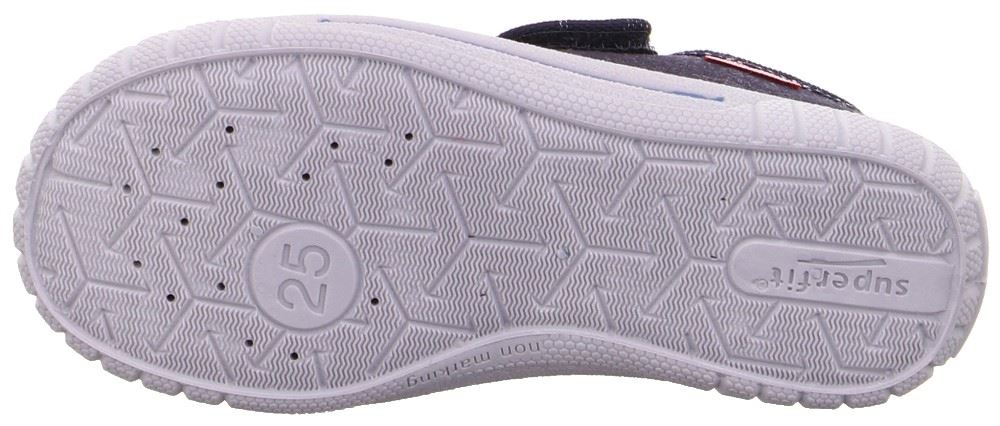 superfit Hausschuh BILL blau rot spider 1-000271-8100 