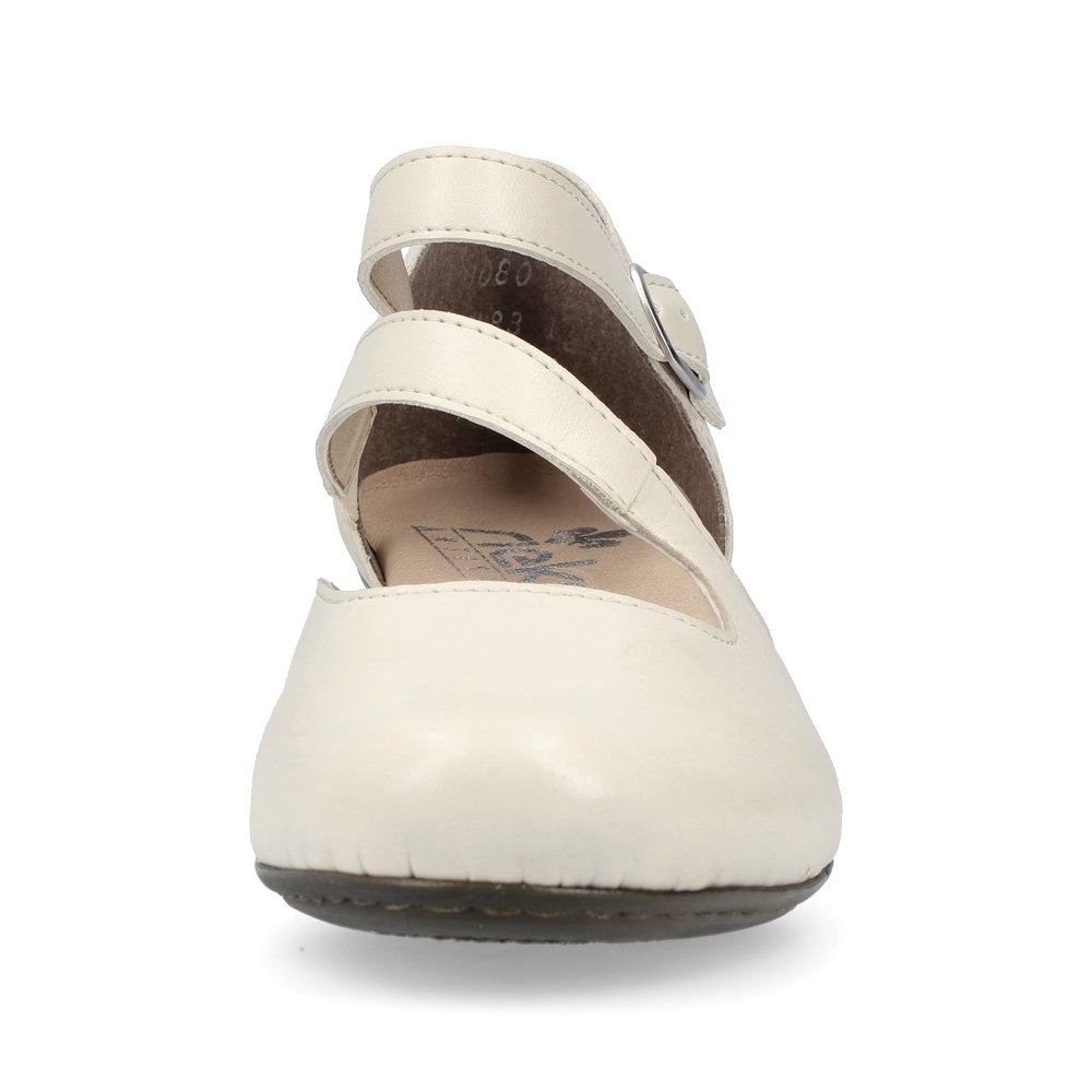 Rieker Damen Pumps cremeweiß S13  41780-80 