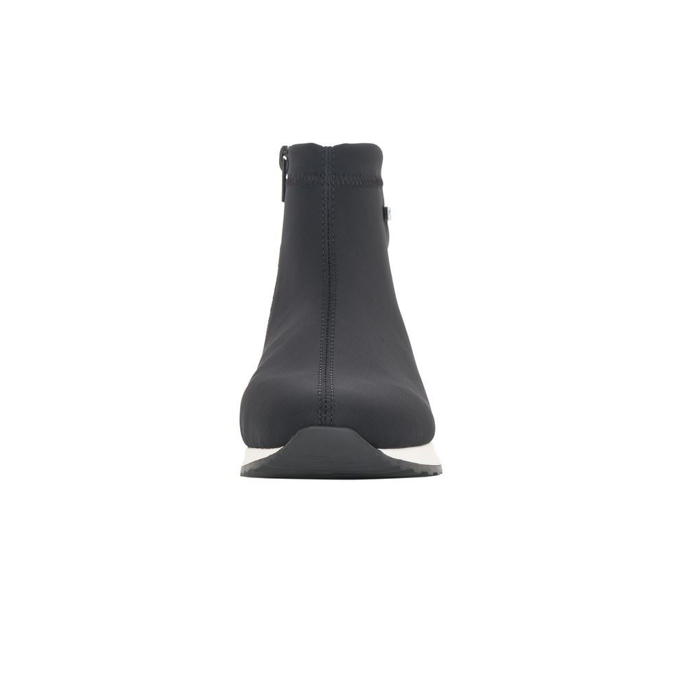 Remonte Schnürstiefel Tex - Membran schwarz Wechselfußbett Reißverschluss R2571-02 40 | nero/schwarz | F