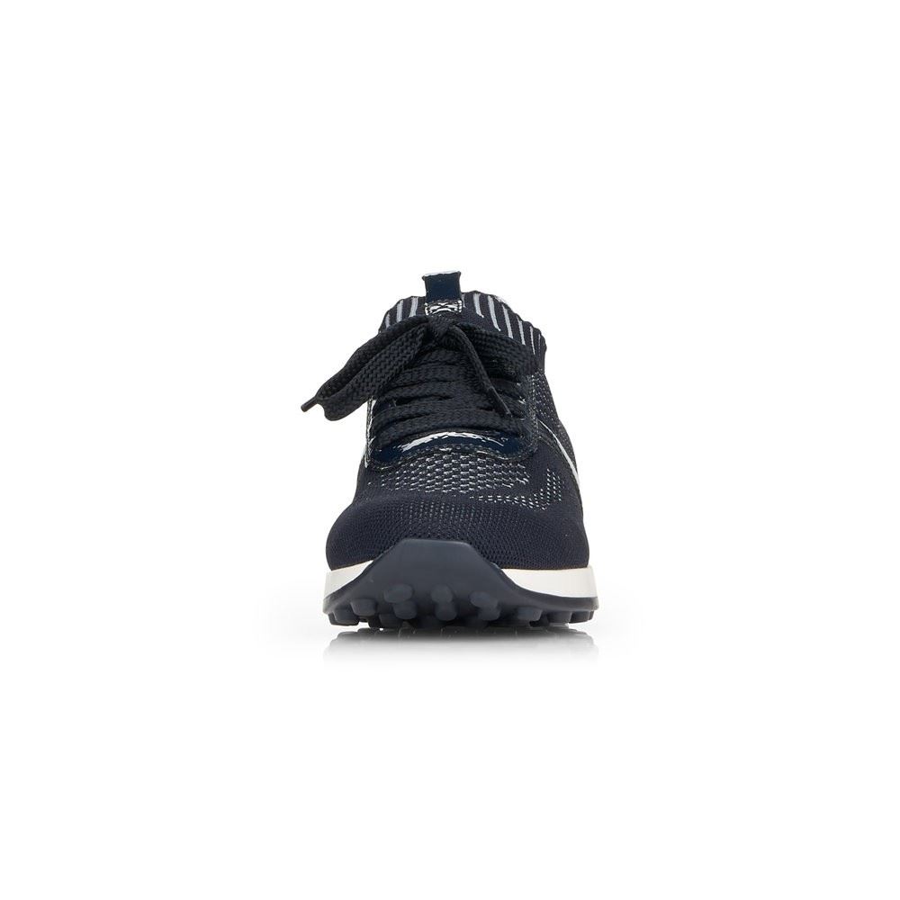 Remonte Sneaker Schnürer Halbschuh softfoam blau D1813-14 