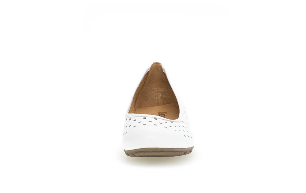 Gabor sportlicher Ballerina weiß S13 24.169.21 