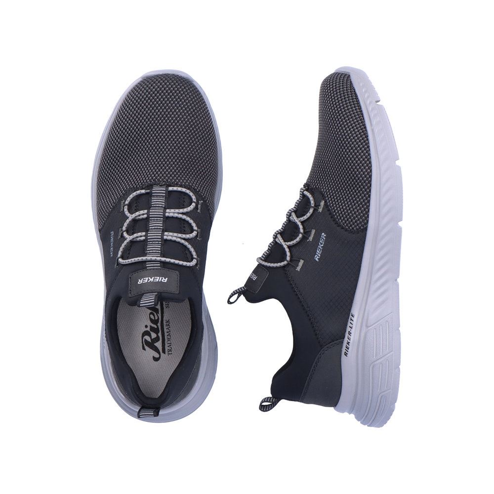 Rieker Antistress Herren Sneaker Slipper grau S13 B6450-00 