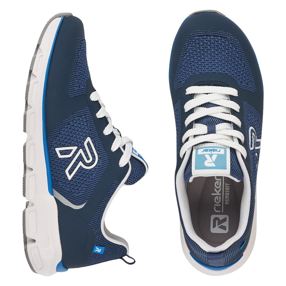 Rieker R- Evolution  Damen Sneaker low blau S12 40402-14 