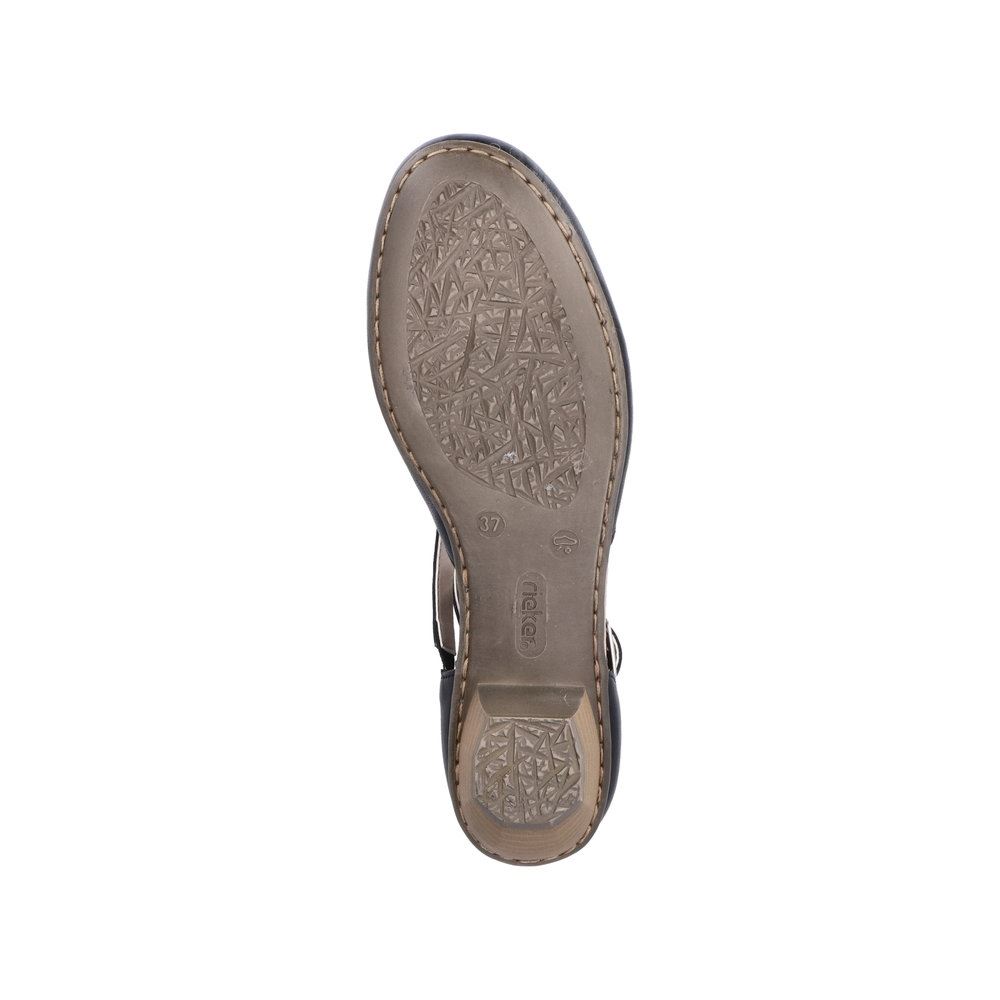 Rieker Damen Pumps glanzschwarz  S13  41780-00 
