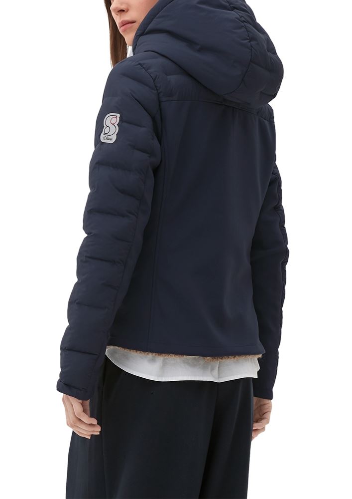s.Oliver Wattierte Outdoor-Jacke im Fabricmix 13 2124392 