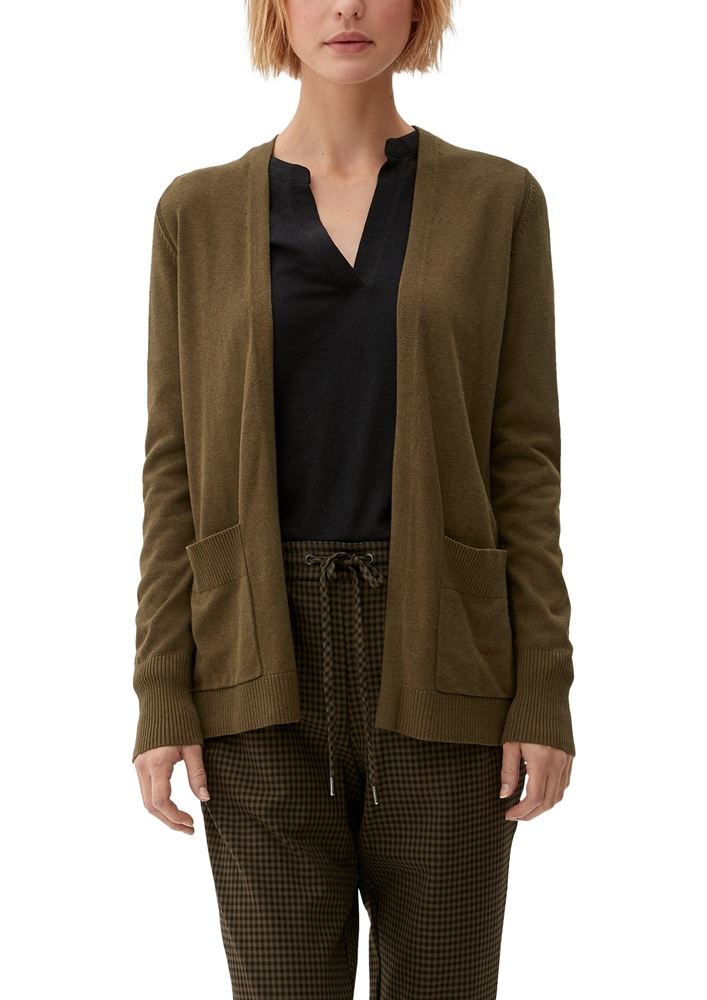 s.Oliver Cardigan mit Strukturdetail S22 2120583 34 | 2360 ORANGE | 