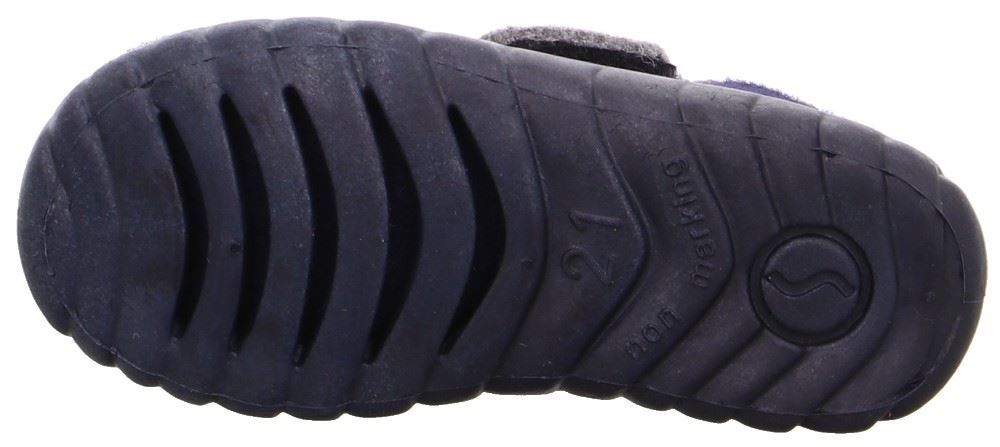 superfit Hausschuh HAPPY OCEAN KOMBI Klett 0-800294-8100 