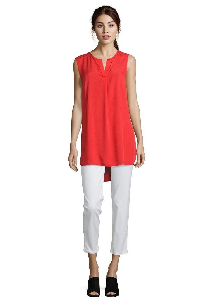 Betty Barclay Bluse Top weiß rot 60202587 