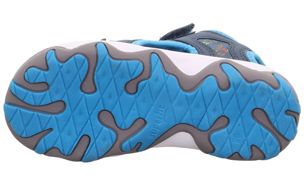 superfit Sandale mit Klettverschluss MIKE 3.0 - blau/türkis S13  1-009472-8000 